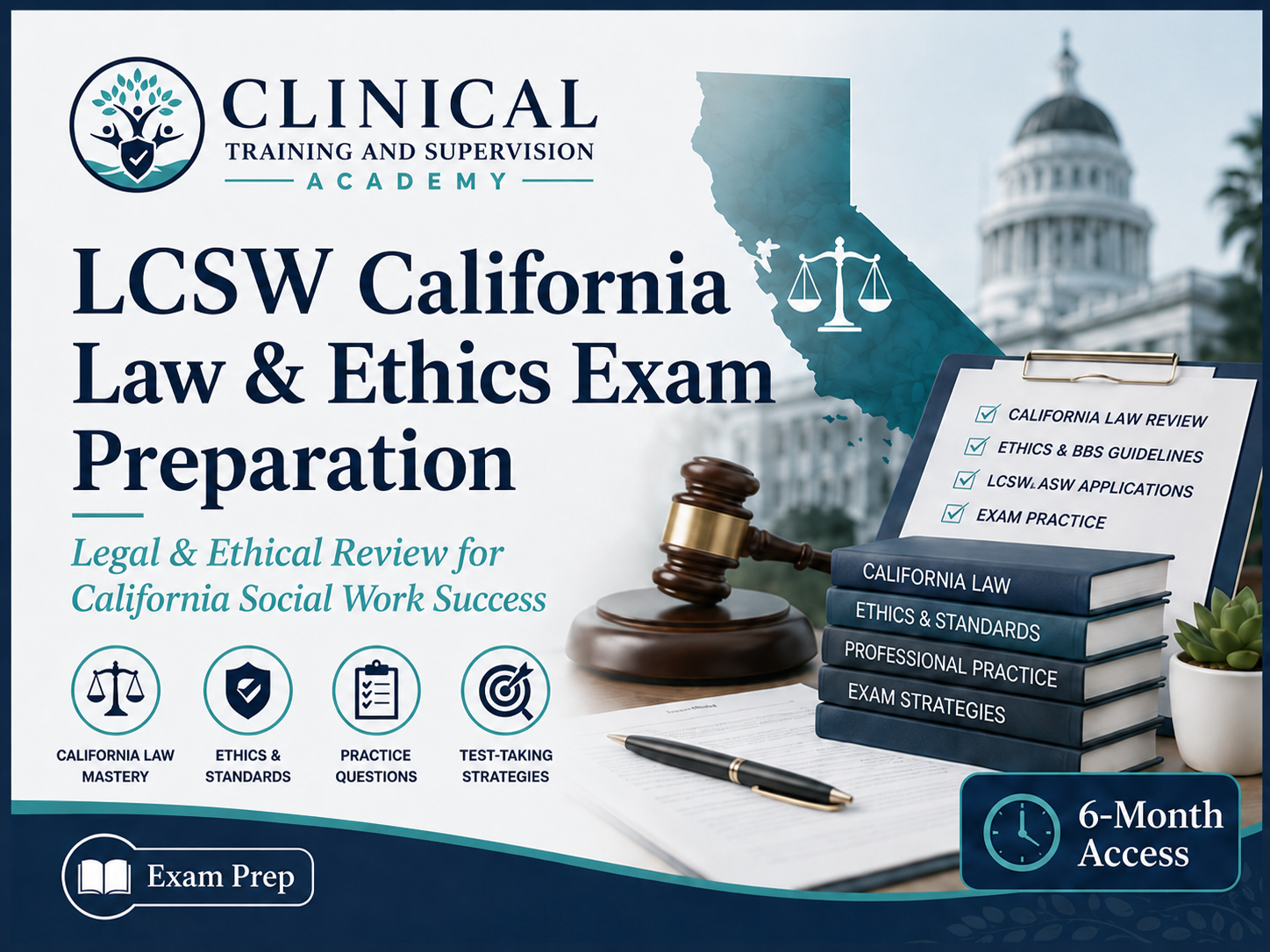 CTA LCSW California Law & Ethics Exam Preparation Program