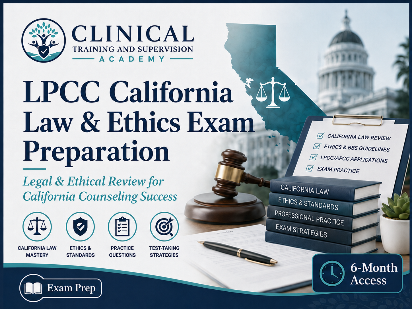 CTA LPCC California Law & Ethics Exam Preparation Program